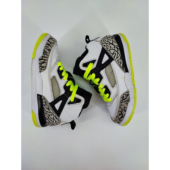Nike Kids Air Jordan Spizike White Leather Sneakers Size 12C US - Picture 6 of 9